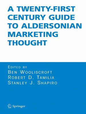 cover image of A Twenty-First Century Guide to Aldersonian Marketing Thought